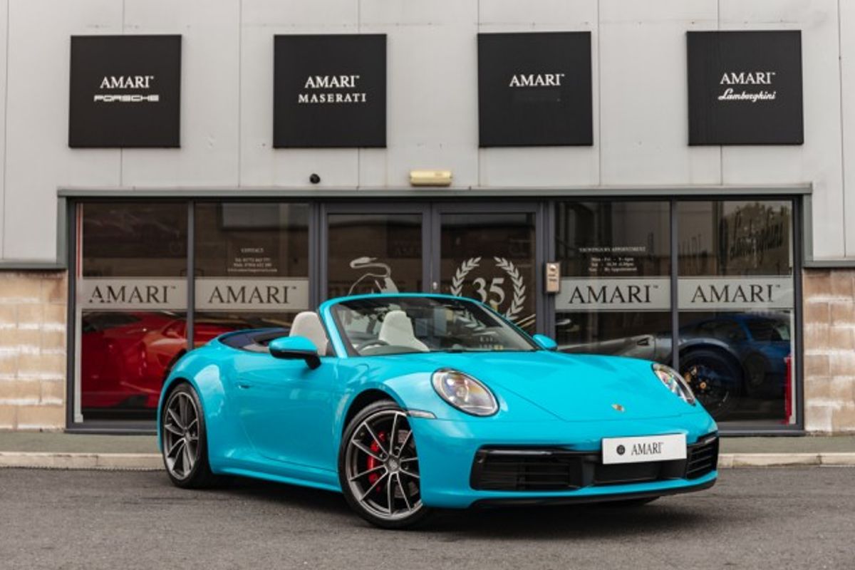 PORSCHE 911 CONVERTIBLE 3.8 CARRERA S PDK 2DR SEMI AUTOMATIC