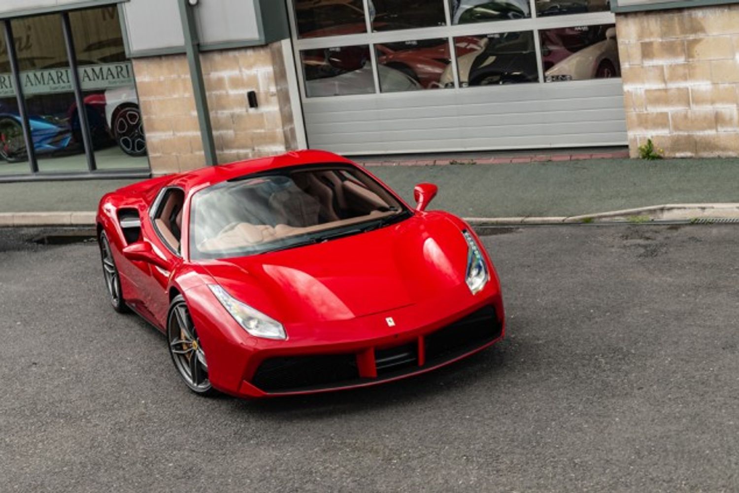 FERRARI 488 CONVERTIBLE 3.9 SPIDER 2DR SEMI AUTOMATIC