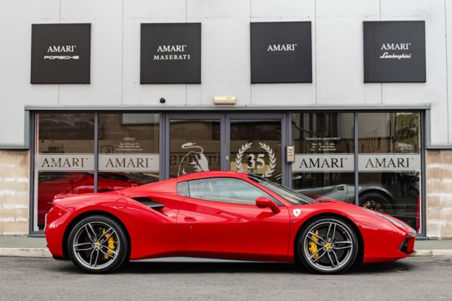 FERRARI 488 CONVERTIBLE 3.9 SPIDER 2DR SEMI AUTOMATIC