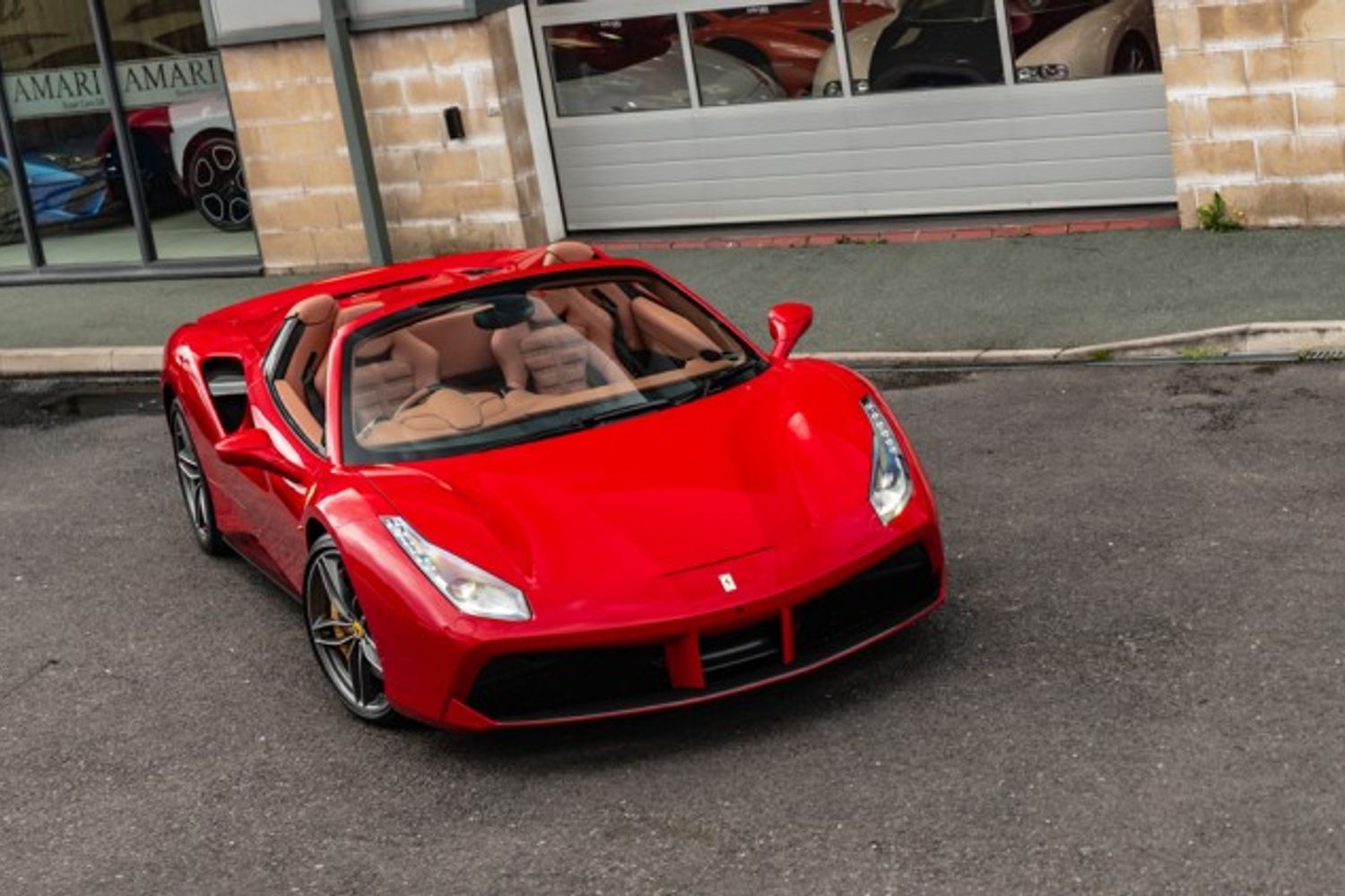 FERRARI 488 CONVERTIBLE 3.9 SPIDER 2DR SEMI AUTOMATIC