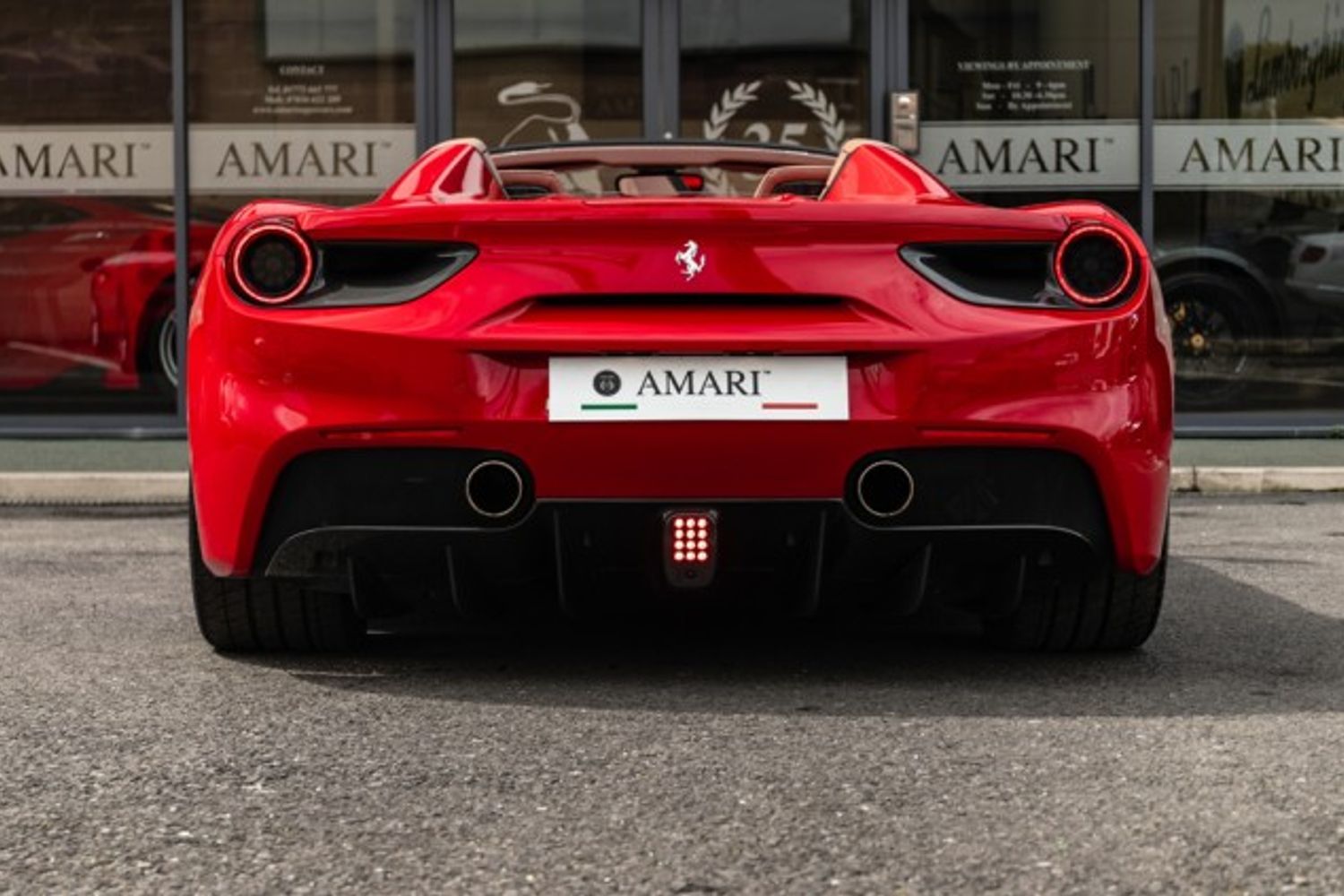 FERRARI 488 CONVERTIBLE 3.9 SPIDER 2DR SEMI AUTOMATIC