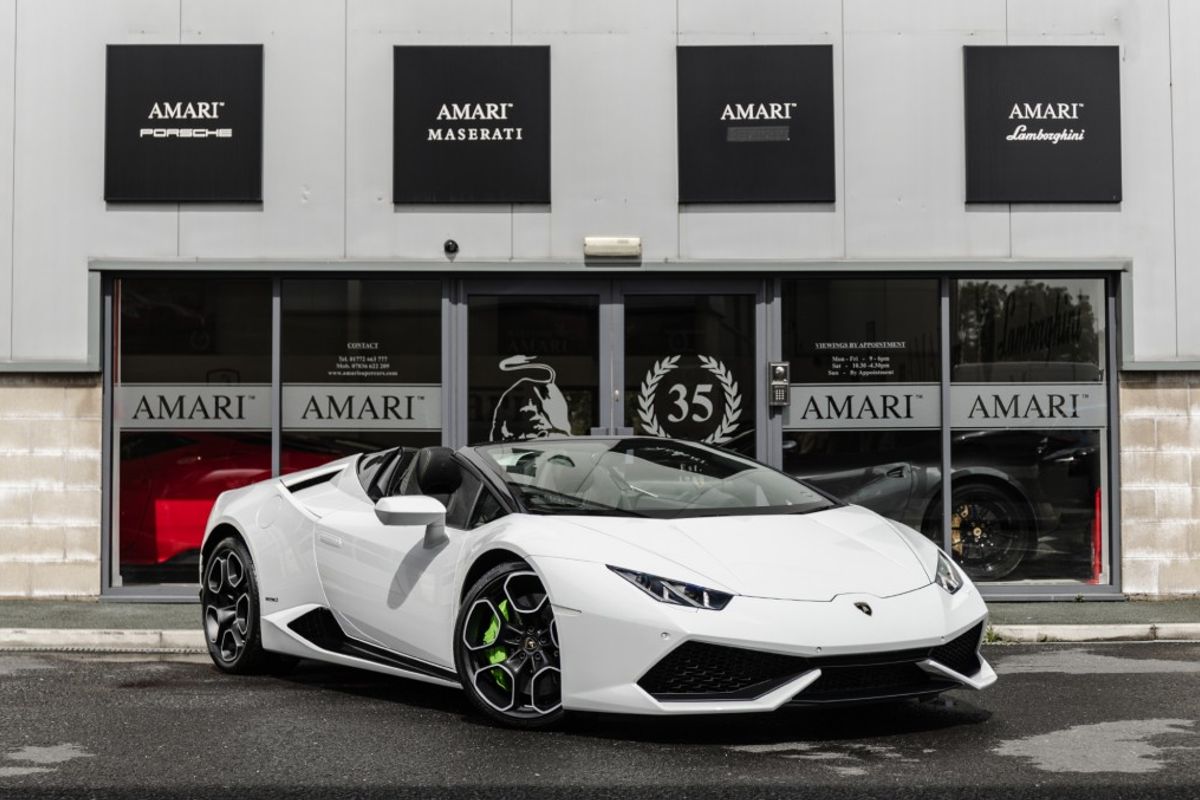 LAMBORGHINI HURACAN CONVERTIBLE 5.2 LP 610-4 SPYDER 2DR SEMI AUTOMATIC