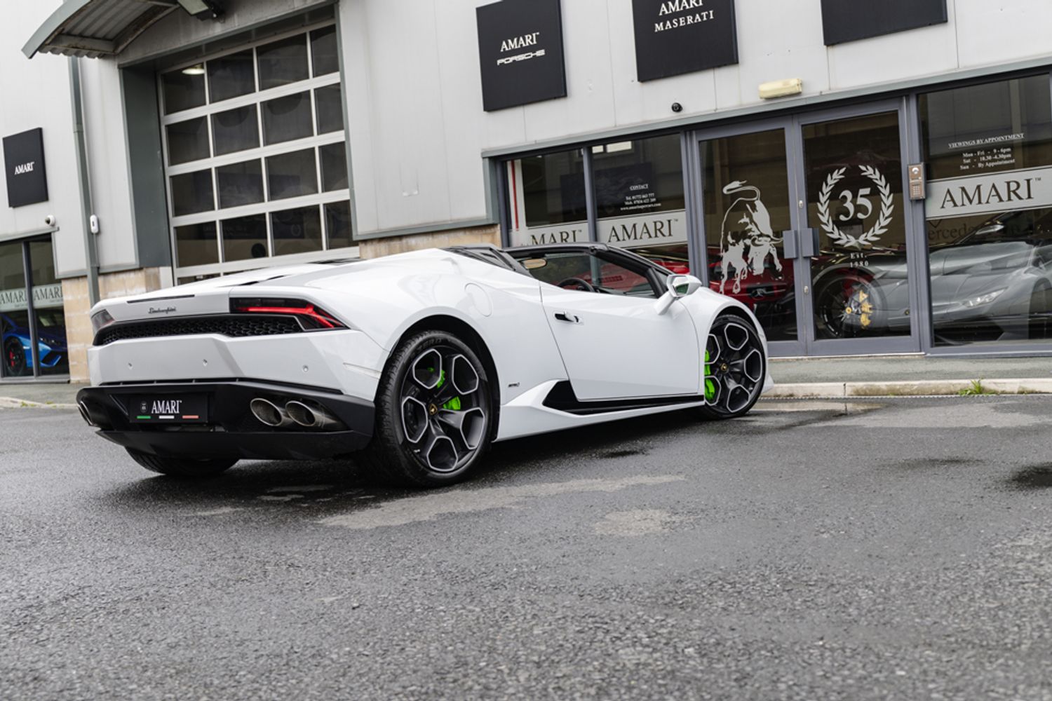 LAMBORGHINI HURACAN CONVERTIBLE 5.2 LP 610-4 SPYDER 2DR SEMI AUTOMATIC