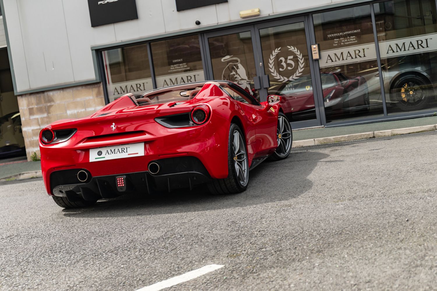 FERRARI 488 CONVERTIBLE 3.9 SPIDER 2DR SEMI AUTOMATIC