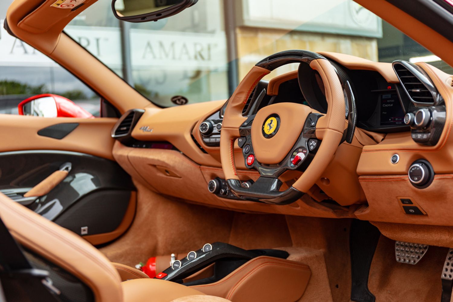 FERRARI 488 CONVERTIBLE 3.9 SPIDER 2DR SEMI AUTOMATIC