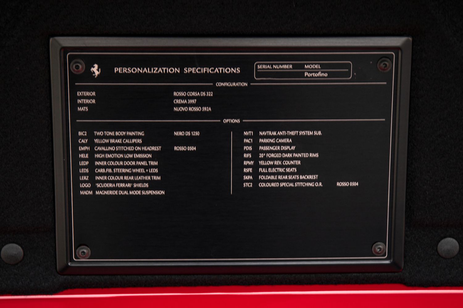 FERRARI PORTOFINO CONVERTIBLE 3.9 BCA 2DR SEMI AUTOMATIC