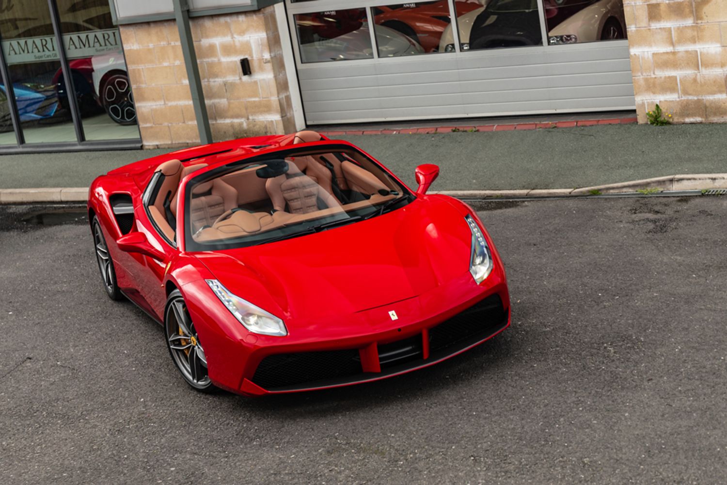 FERRARI 488 CONVERTIBLE 3.9 SPIDER 2DR SEMI AUTOMATIC