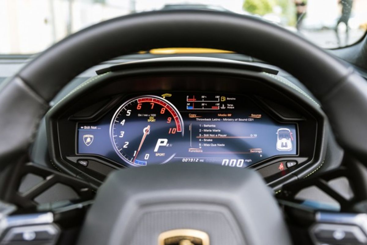 LAMBORGHINI HURACAN CONVERTIBLE 5.2 LP 610-4 SPYDER 2DR SEMI AUTOMATIC