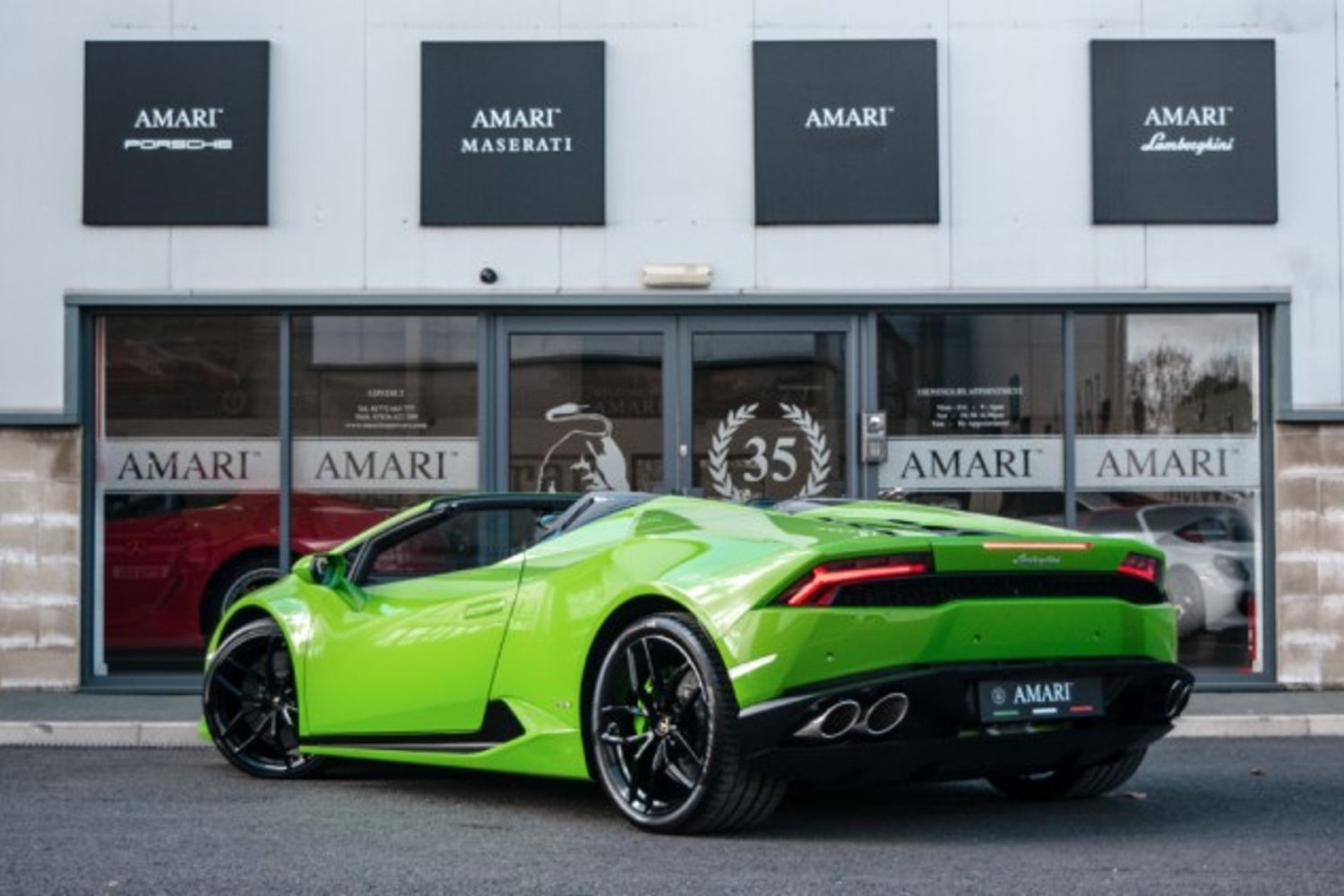 LAMBORGHINI HURACAN CONVERTIBLE 5.2 LP 610-4 SPYDER 2DR SEMI AUTOMATIC