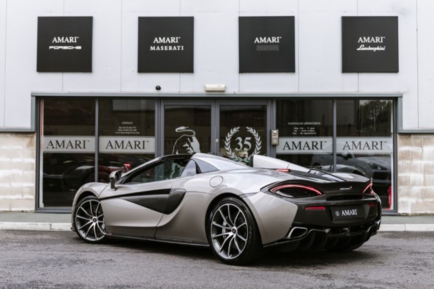 MCLAREN 570S CONVERTIBLE 3.8 V8 SSG 2DR SEMI AUTOMATIC