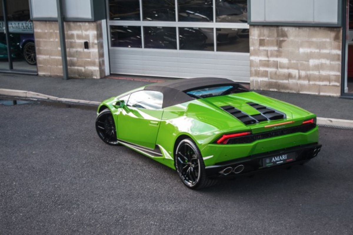 LAMBORGHINI HURACAN CONVERTIBLE 5.2 LP 610-4 SPYDER 2DR SEMI AUTOMATIC