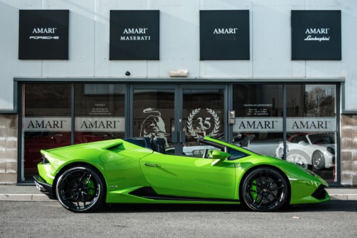 LAMBORGHINI HURACAN CONVERTIBLE 5.2 LP 610-4 SPYDER 2DR SEMI AUTOMATIC