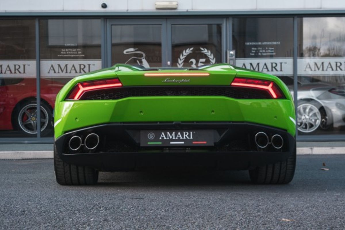 LAMBORGHINI HURACAN CONVERTIBLE 5.2 LP 610-4 SPYDER 2DR SEMI AUTOMATIC