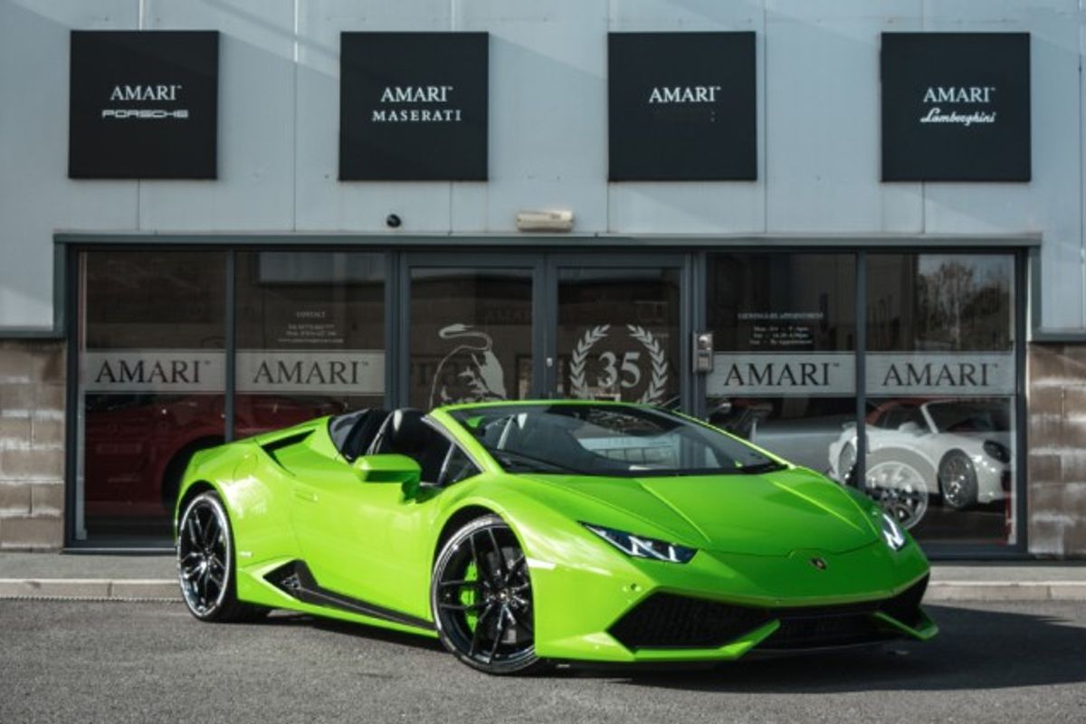 LAMBORGHINI HURACAN CONVERTIBLE 5.2 LP 610-4 SPYDER 2DR SEMI AUTOMATIC