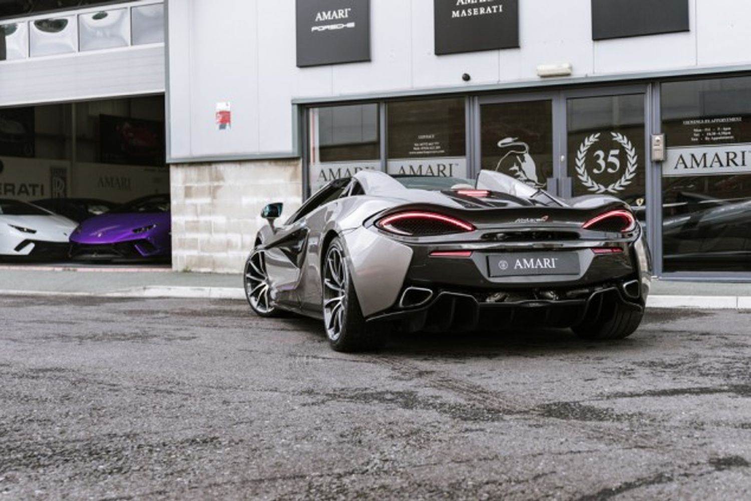MCLAREN 570S CONVERTIBLE 3.8 V8 SSG 2DR SEMI AUTOMATIC