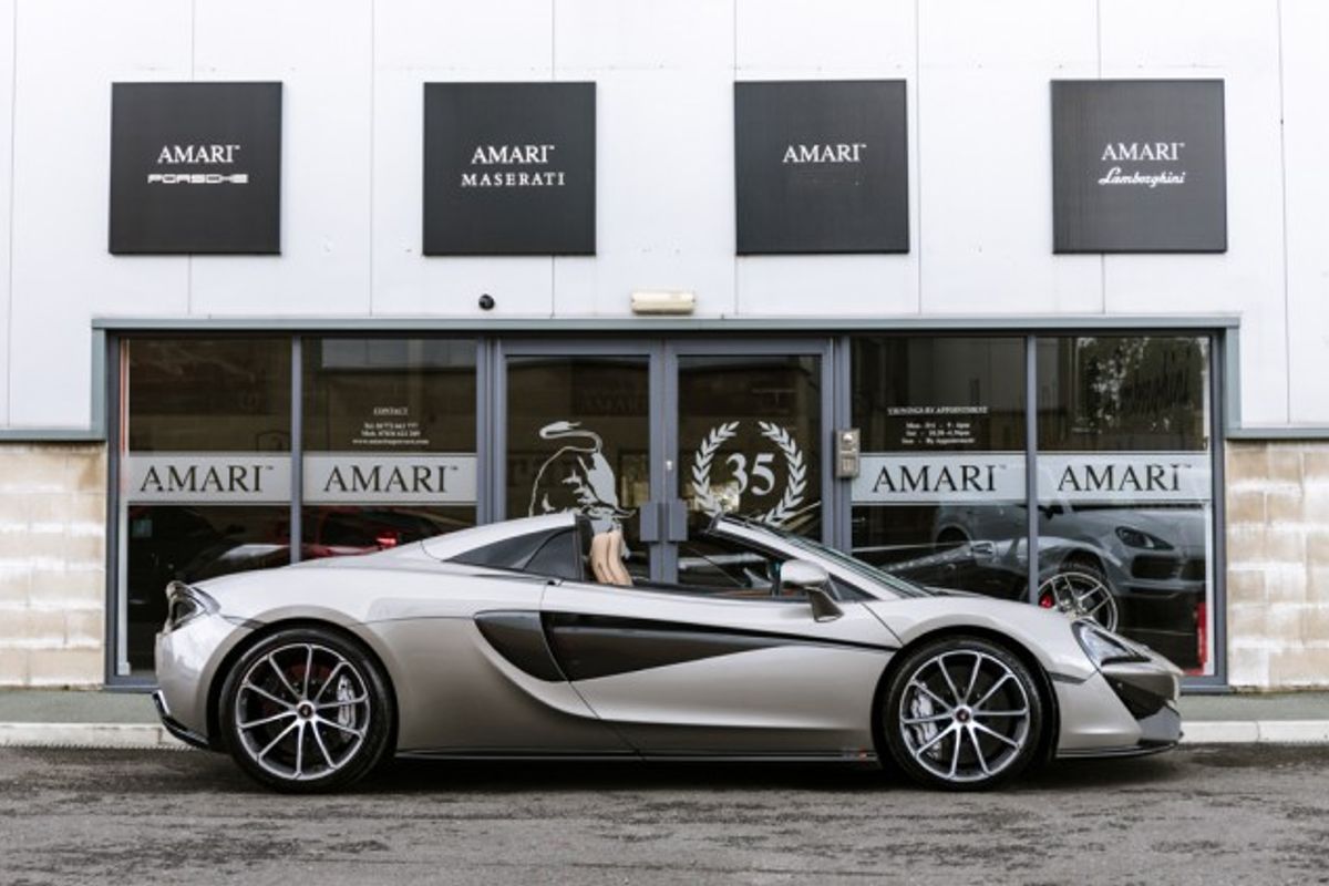 MCLAREN 570S CONVERTIBLE 3.8 V8 SSG 2DR SEMI AUTOMATIC