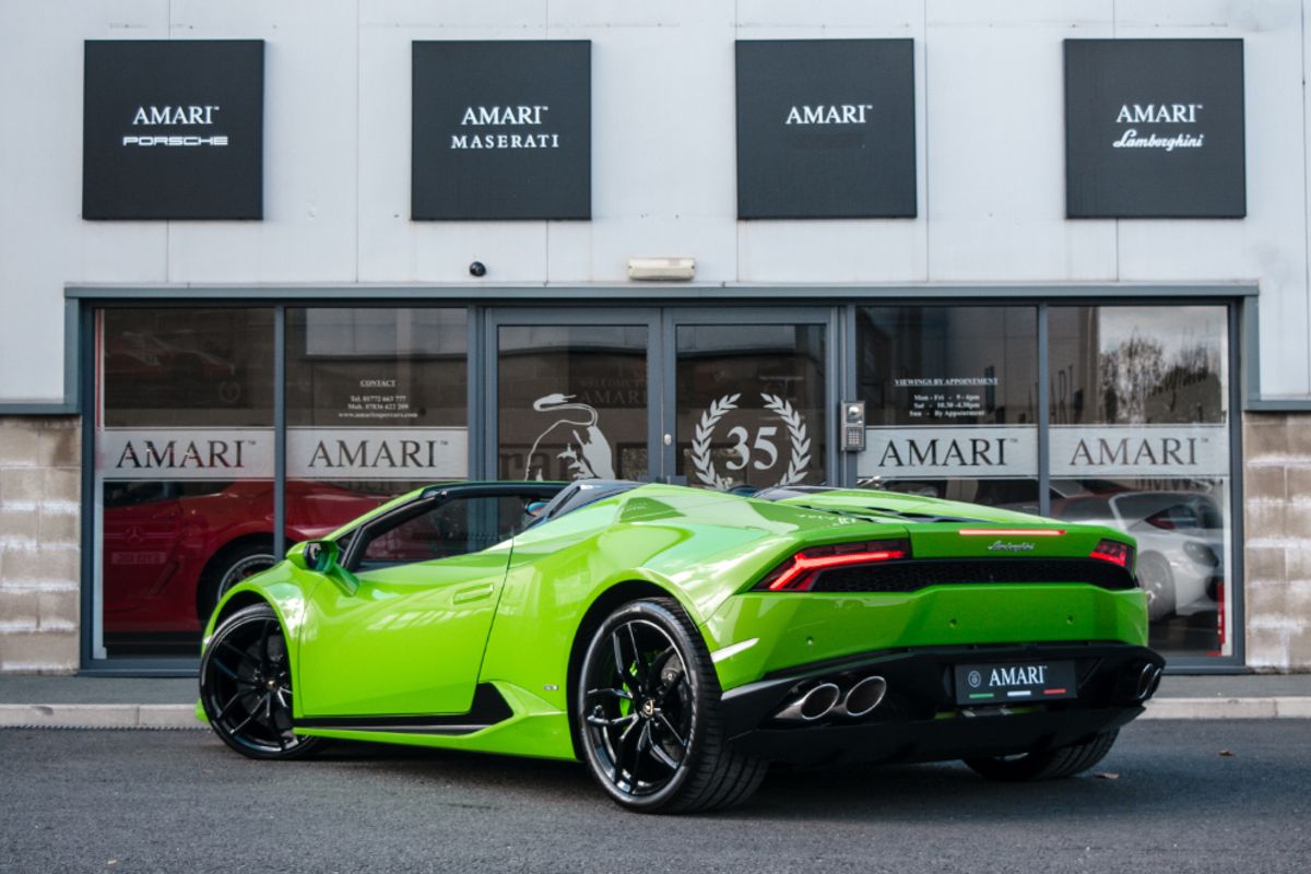 LAMBORGHINI HURACAN CONVERTIBLE 5.2 LP 610-4 SPYDER 2DR SEMI AUTOMATIC