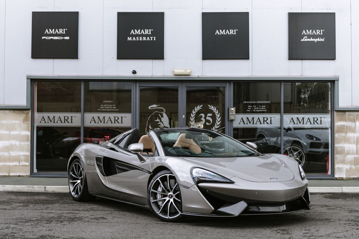 MCLAREN 570S CONVERTIBLE 3.8 V8 SSG 2DR SEMI AUTOMATIC
