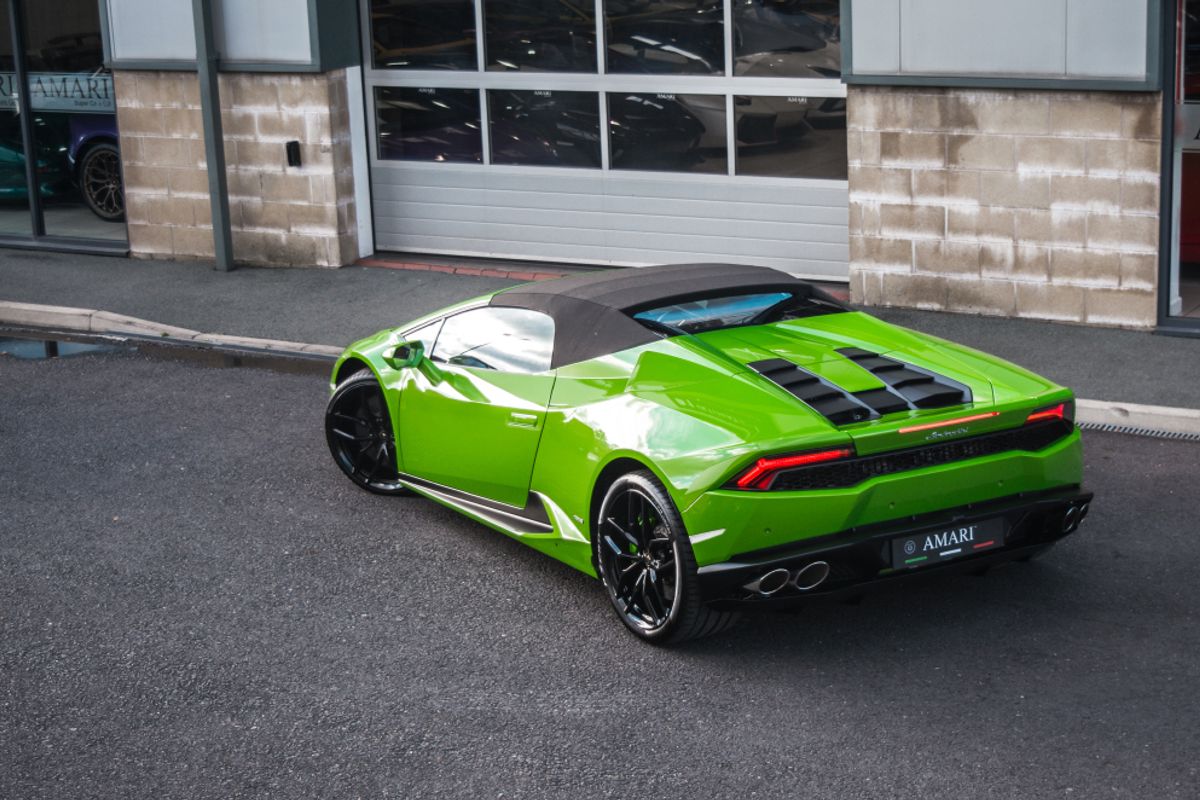 LAMBORGHINI HURACAN CONVERTIBLE 5.2 LP 610-4 SPYDER 2DR SEMI AUTOMATIC