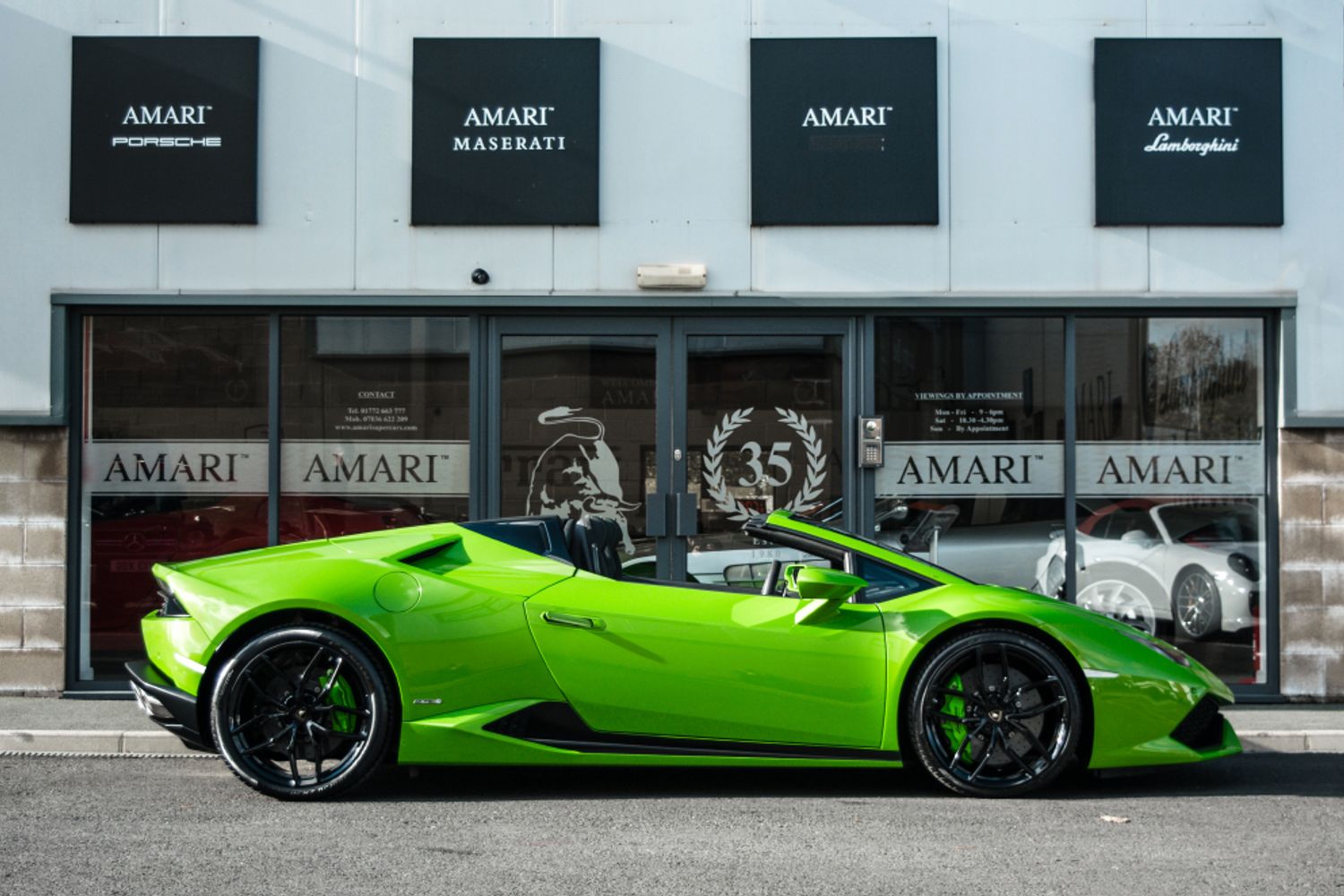 LAMBORGHINI HURACAN CONVERTIBLE 5.2 LP 610-4 SPYDER 2DR SEMI AUTOMATIC