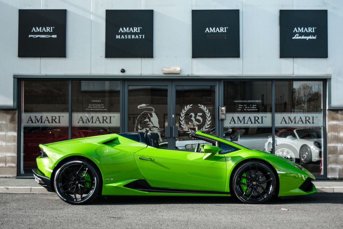 LAMBORGHINI HURACAN CONVERTIBLE 5.2 LP 610-4 SPYDER 2DR SEMI AUTOMATIC