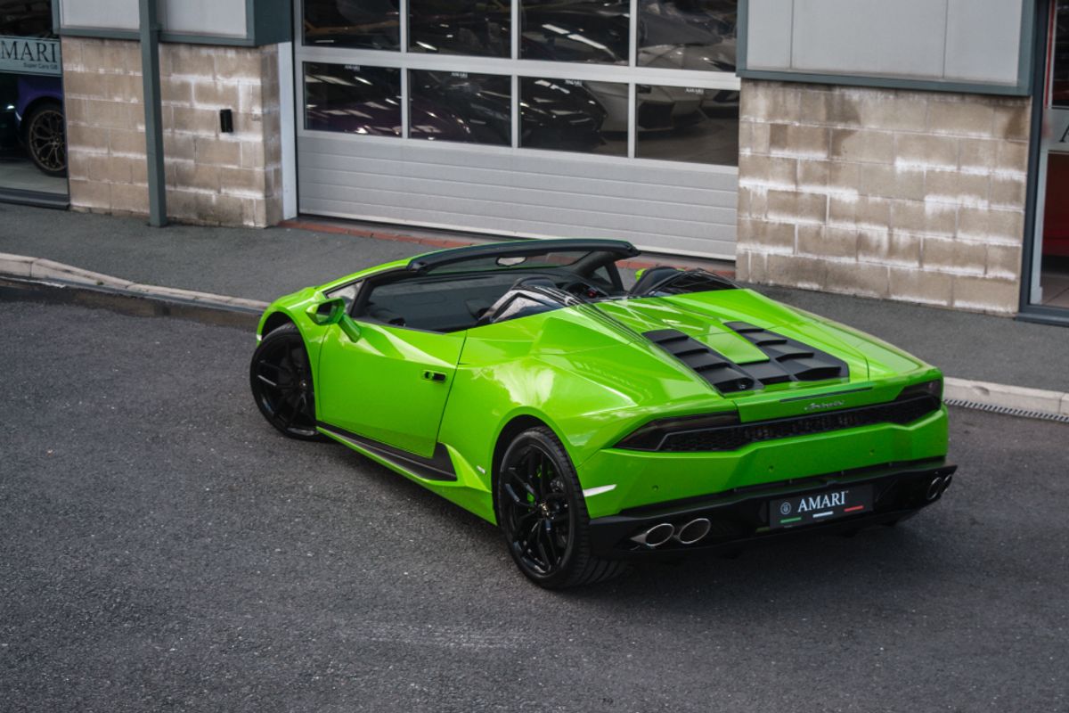 LAMBORGHINI HURACAN CONVERTIBLE 5.2 LP 610-4 SPYDER 2DR SEMI AUTOMATIC