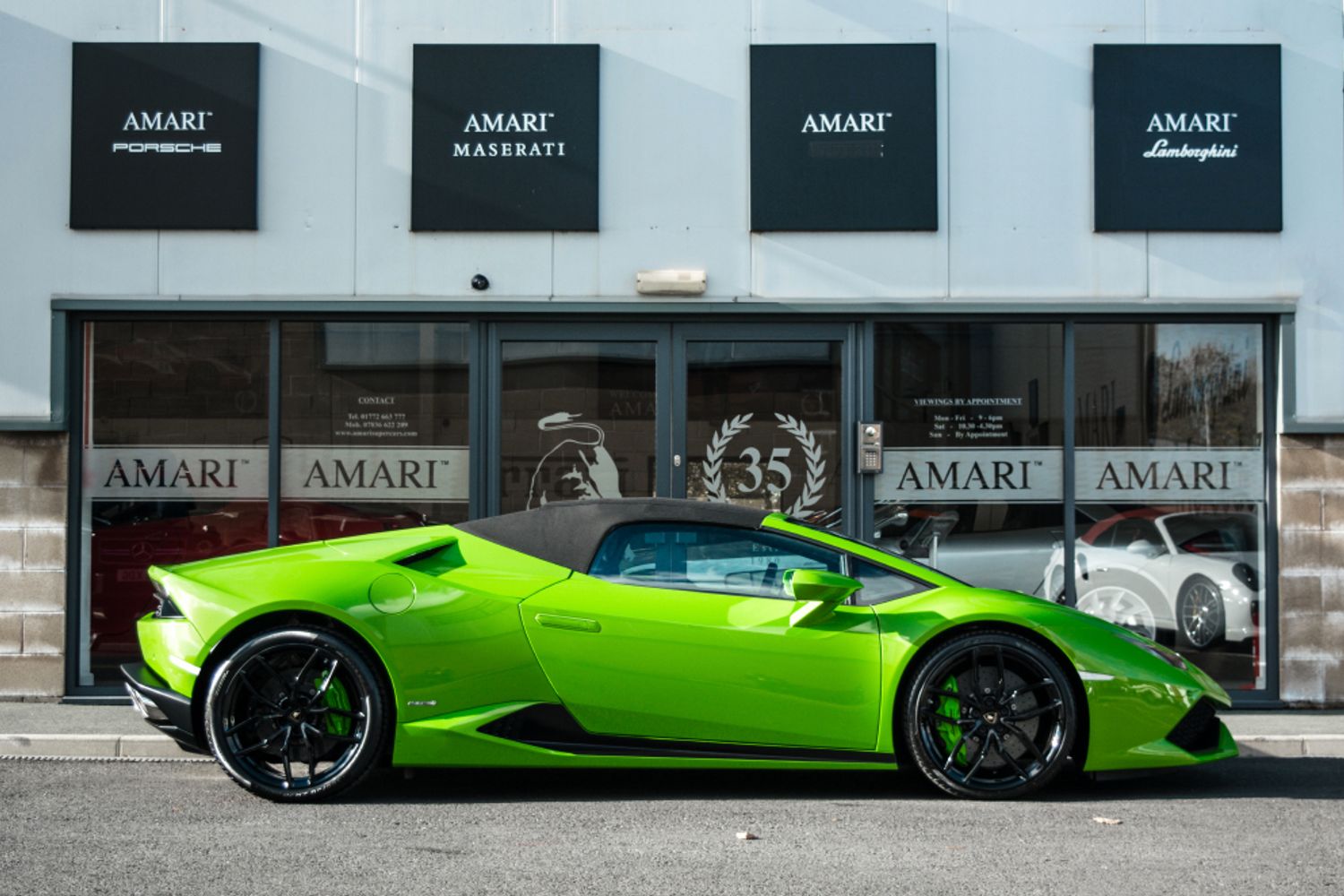 LAMBORGHINI HURACAN CONVERTIBLE 5.2 LP 610-4 SPYDER 2DR SEMI AUTOMATIC