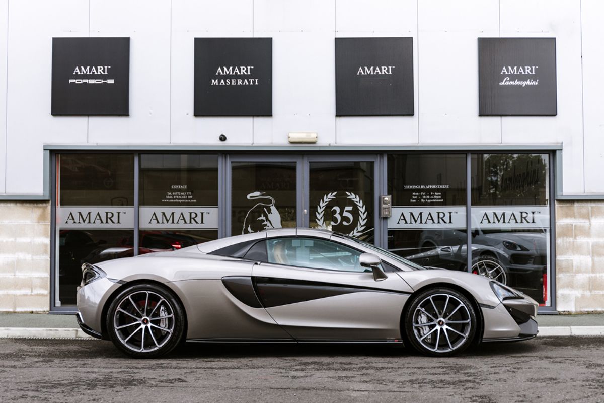 MCLAREN 570S CONVERTIBLE 3.8 V8 SSG 2DR SEMI AUTOMATIC