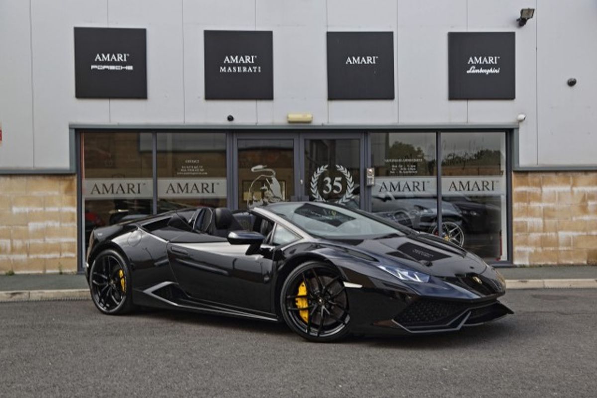 LAMBORGHINI HURACAN CONVERTIBLE 5.2 LP 610-4 SPYDER 2DR SEMI AUTOMATIC