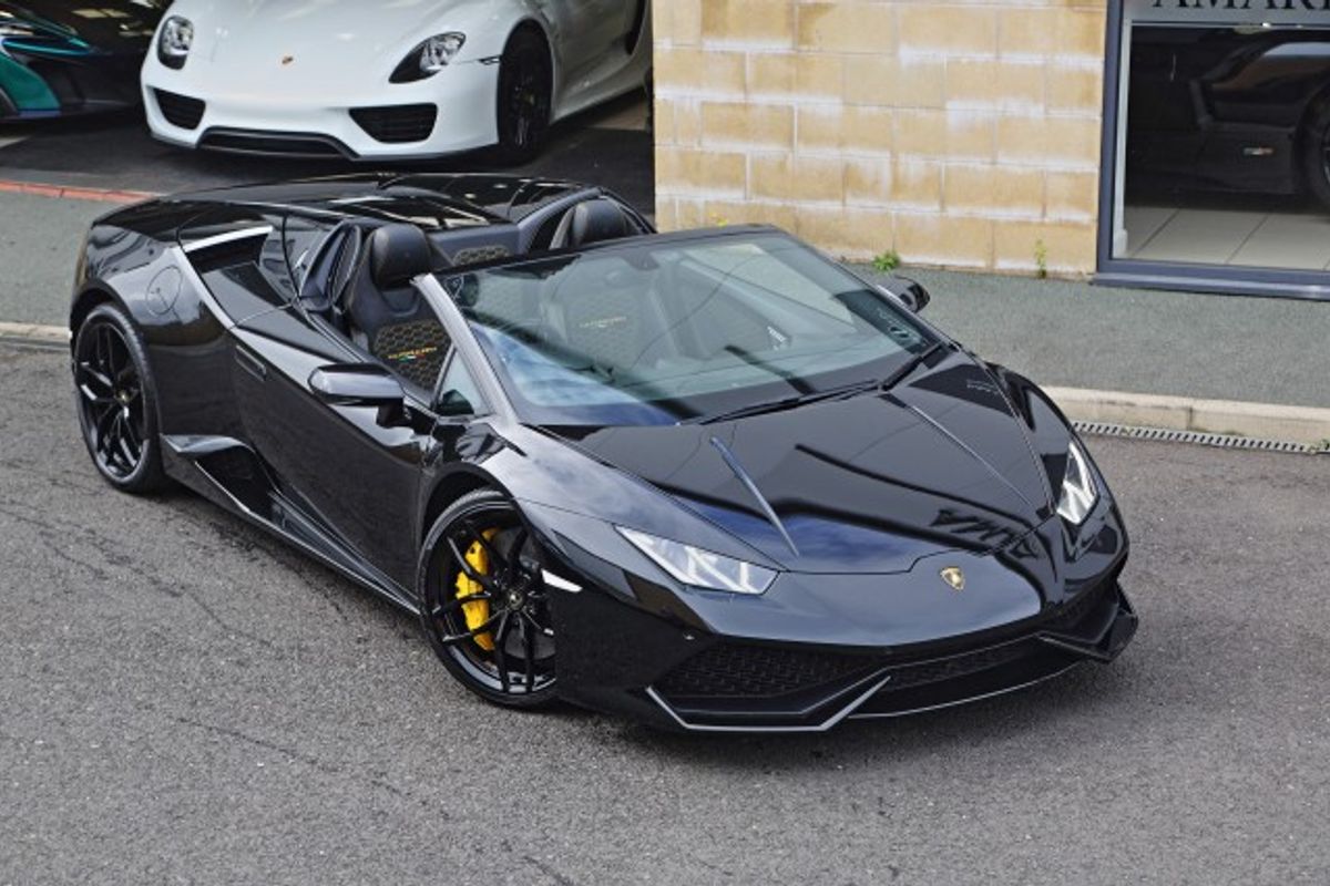 LAMBORGHINI HURACAN CONVERTIBLE 5.2 LP 610-4 SPYDER 2DR SEMI AUTOMATIC