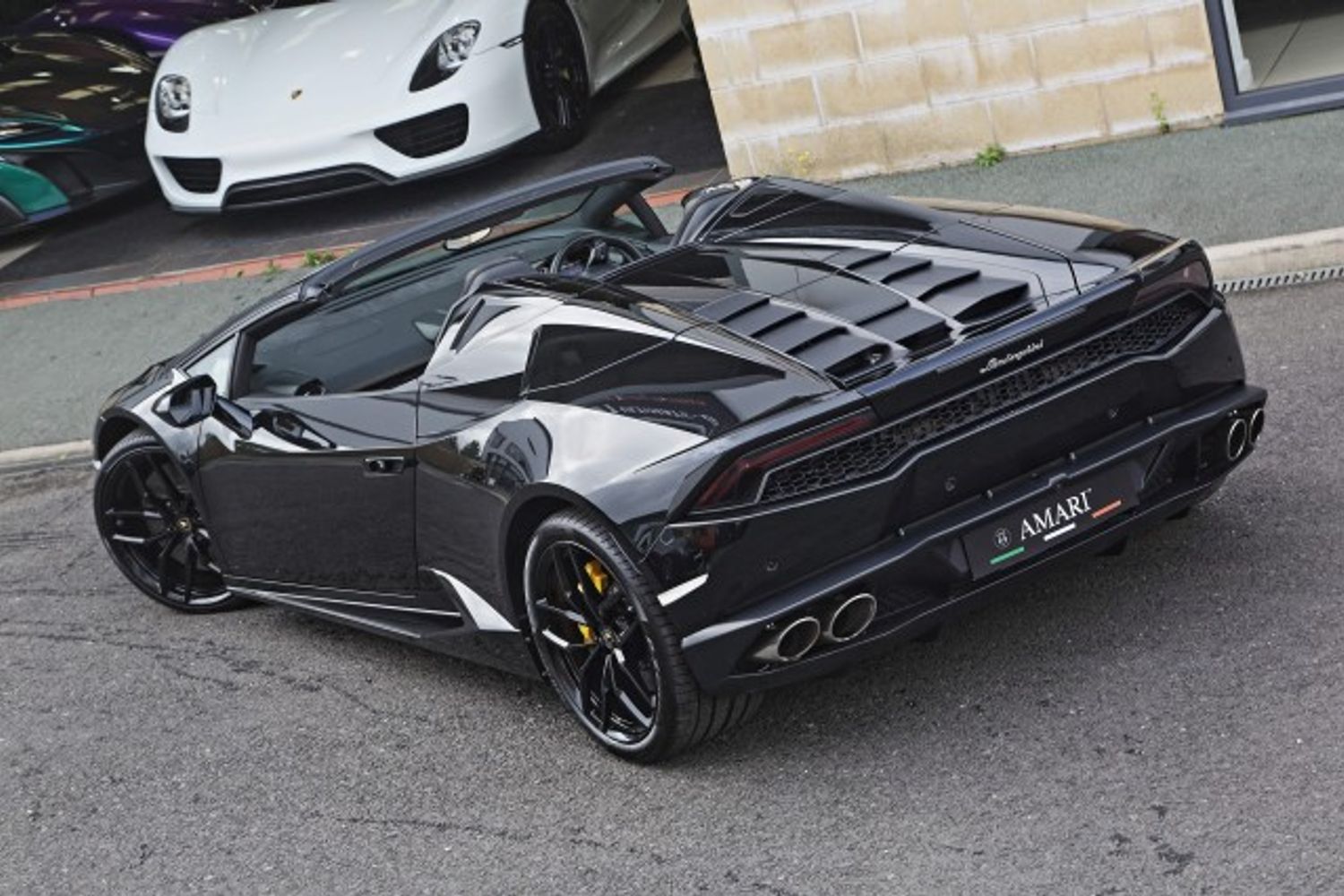 LAMBORGHINI HURACAN CONVERTIBLE 5.2 LP 610-4 SPYDER 2DR SEMI AUTOMATIC