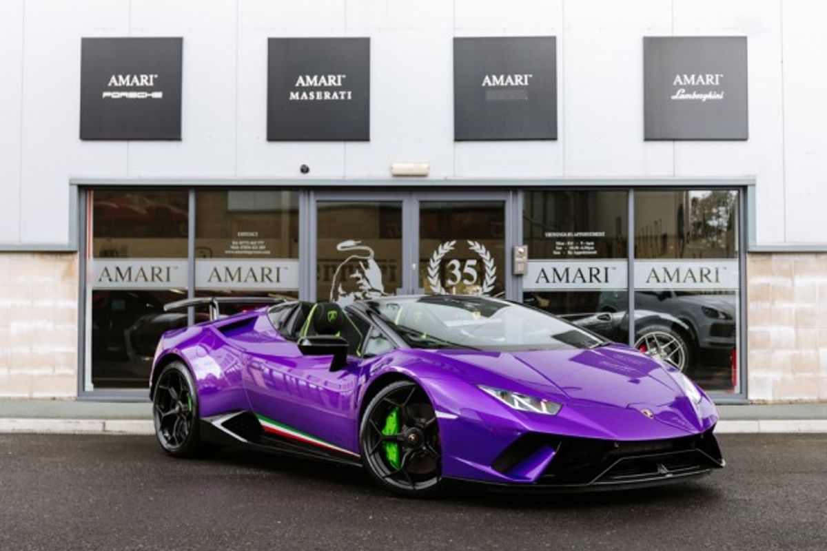 LAMBORGHINI HURACAN COUPE 5.2 LP 640-4 PERFORMANTE 2DR SEMI AUTOMATIC