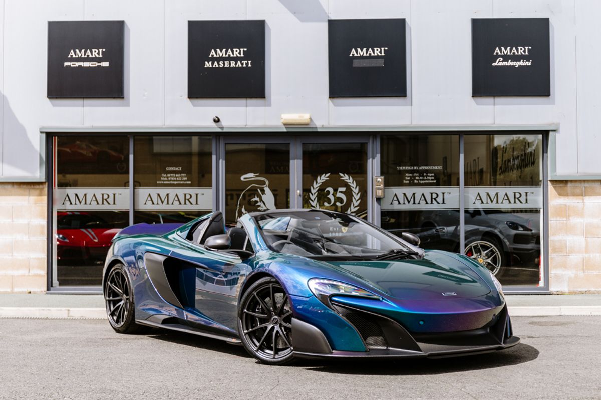 MCLAREN 675LT CONVERTIBLE 3.8 V8 SSG 2DR SEMI AUTOMATIC