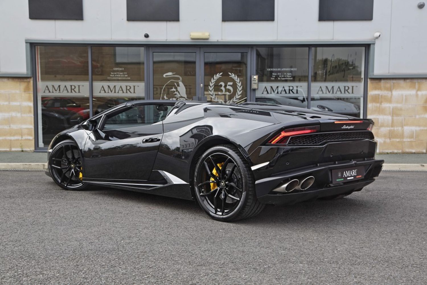 LAMBORGHINI HURACAN CONVERTIBLE 5.2 LP 610-4 SPYDER 2DR SEMI AUTOMATIC