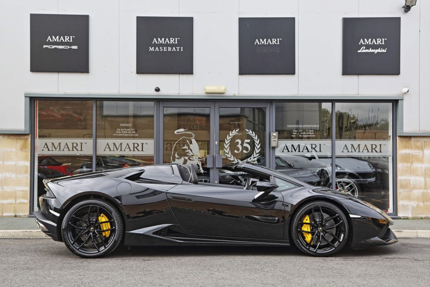 LAMBORGHINI HURACAN CONVERTIBLE 5.2 LP 610-4 SPYDER 2DR SEMI AUTOMATIC