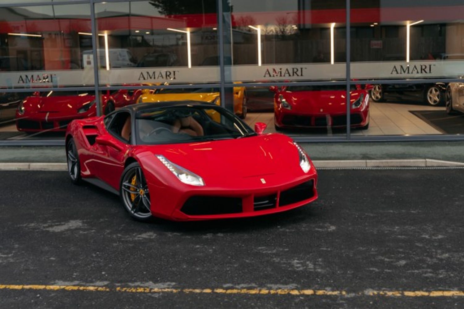 FERRARI 488 COUPE 3.9 GTB 2DR SEMI AUTOMATIC