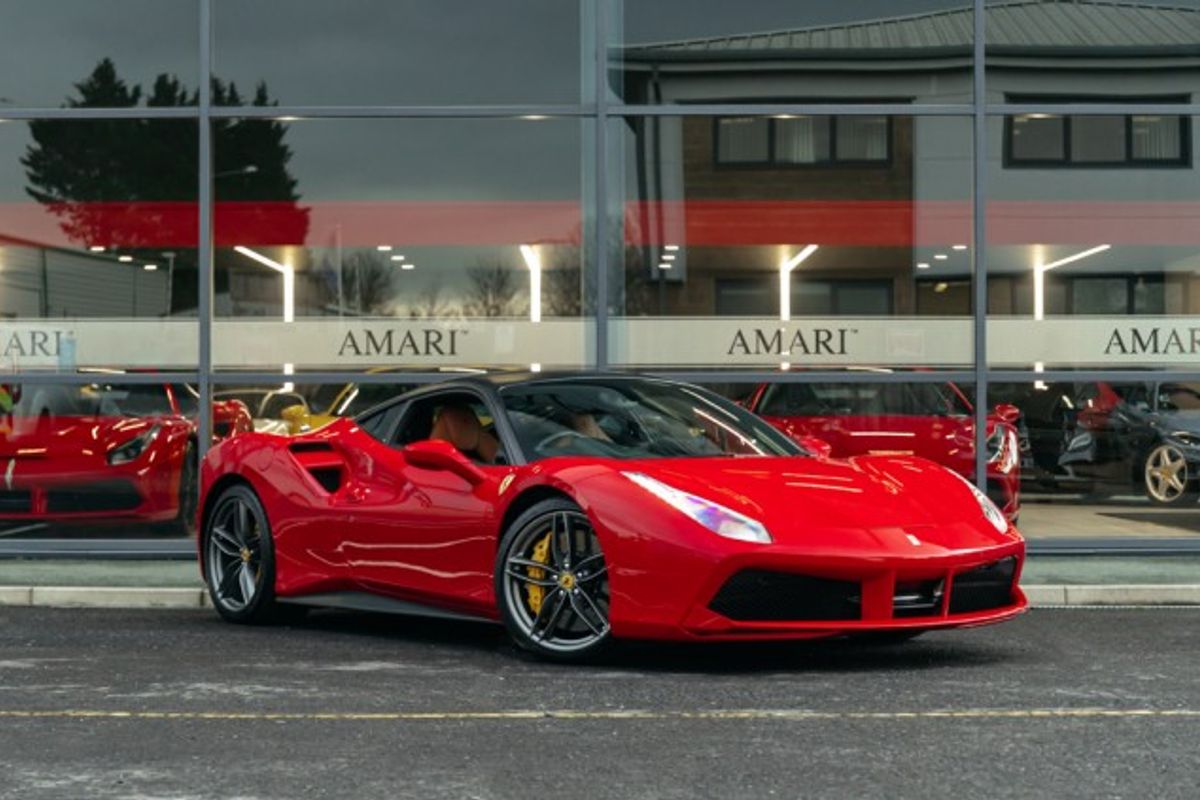 FERRARI 488 COUPE 3.9 GTB 2DR SEMI AUTOMATIC