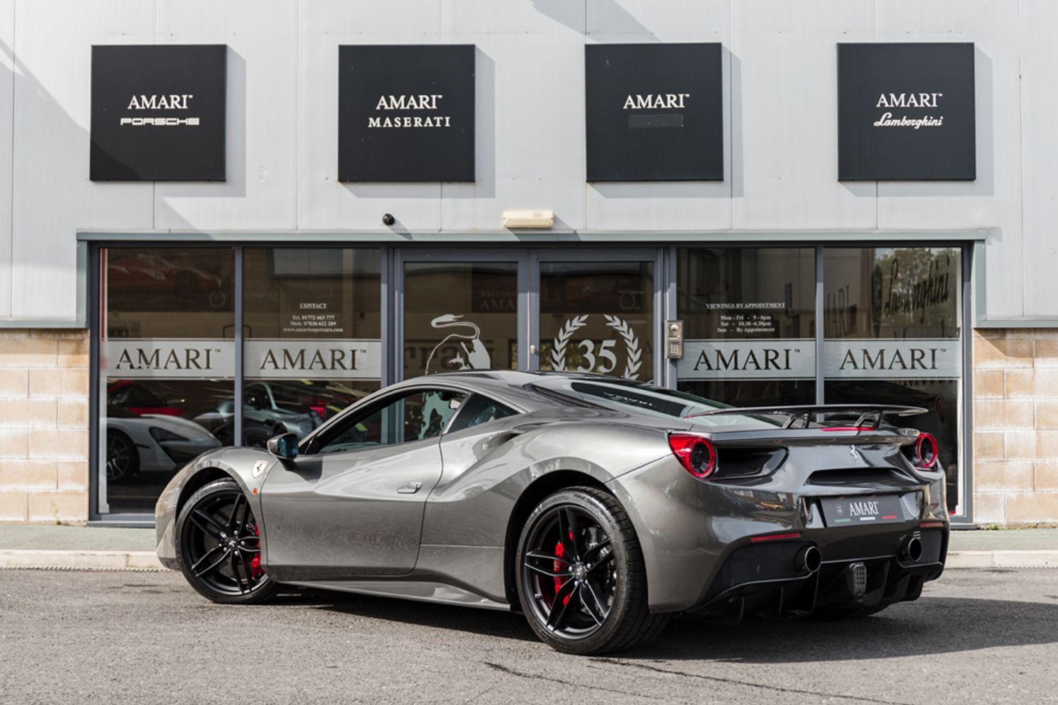FERRARI 488 COUPE 3.9 GTB 2DR SEMI AUTOMATIC