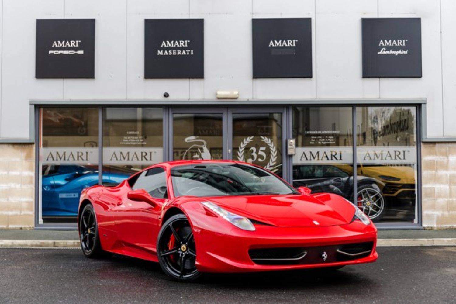 FERRARI 458 COUPE 4.5 ITALIA DCT 2DR SEMI AUTOMATIC