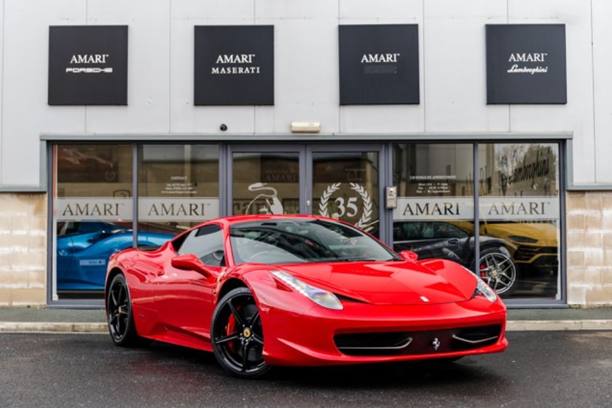 FERRARI 458 COUPE 4.5 ITALIA DCT 2DR SEMI AUTOMATIC