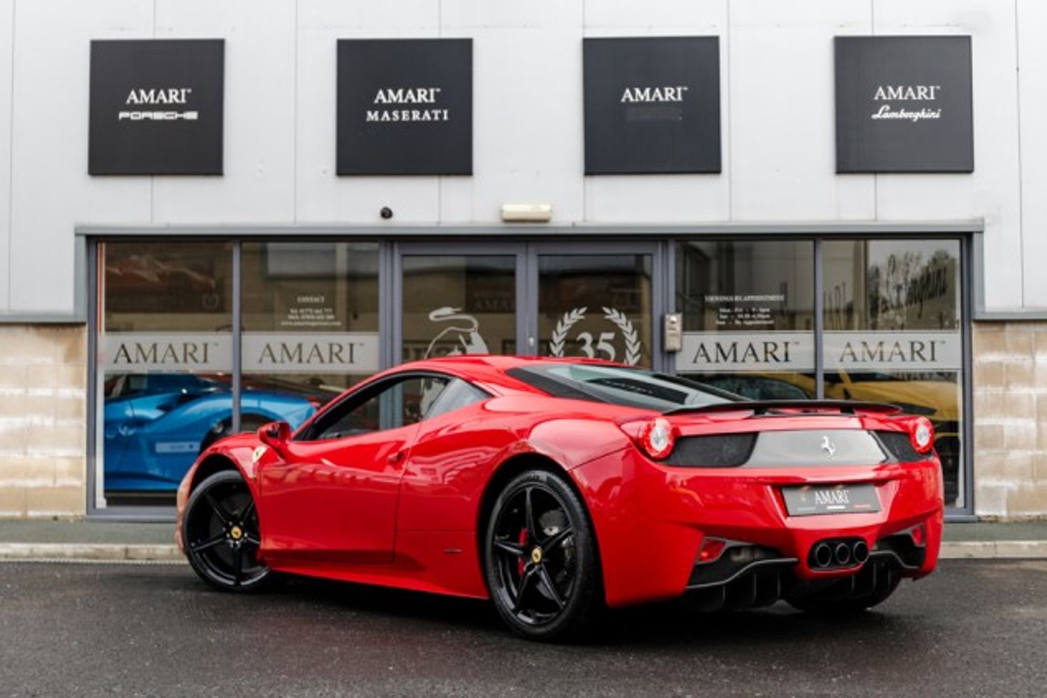 FERRARI 458 COUPE 4.5 ITALIA DCT 2DR SEMI AUTOMATIC