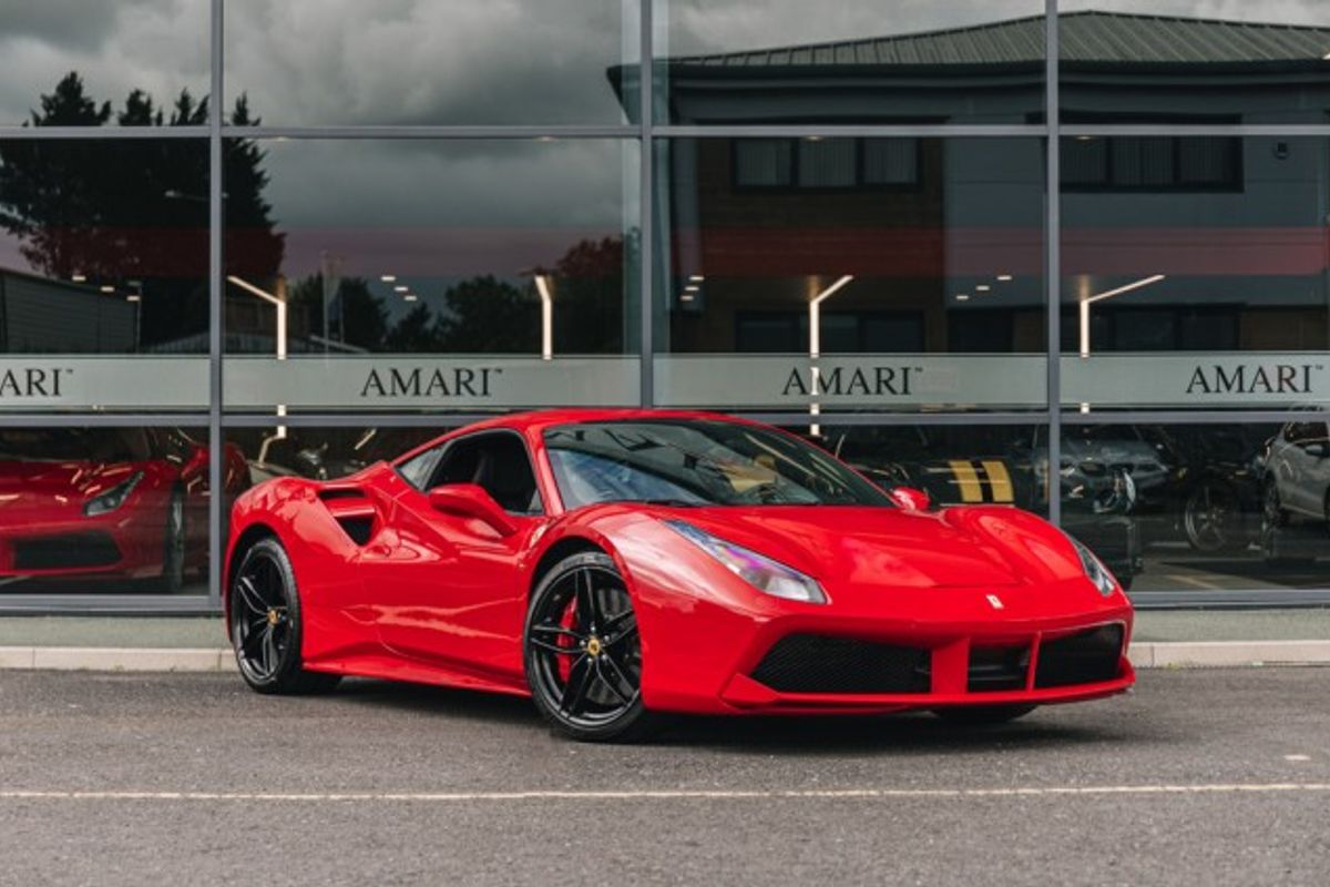 FERRARI 488 COUPE 3.9 GTB 2DR SEMI AUTOMATIC