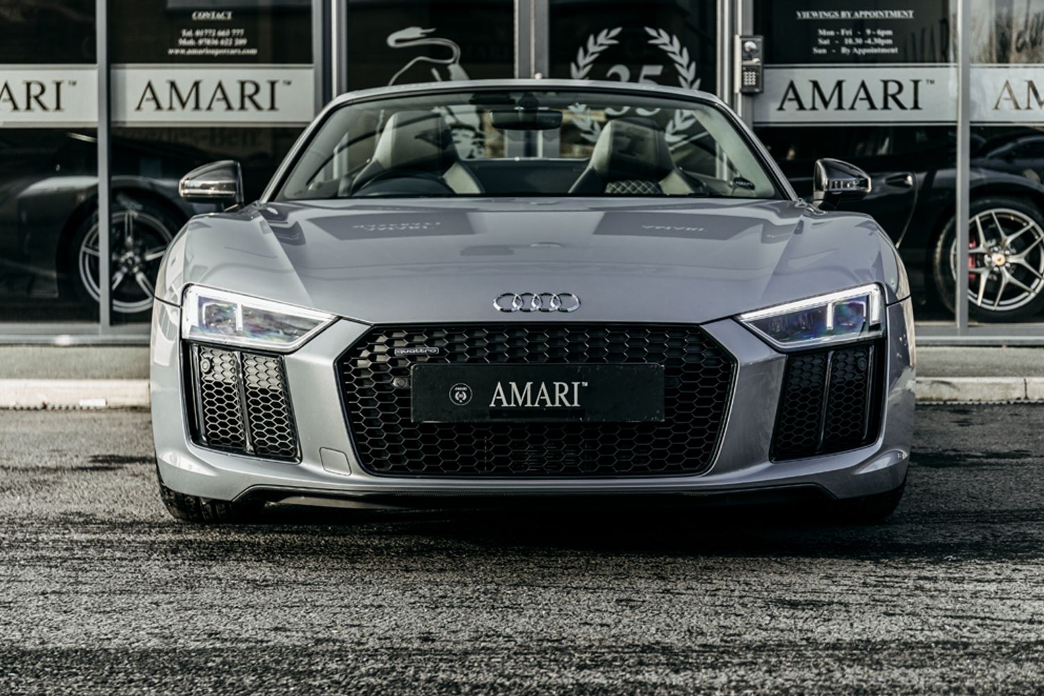 AUDI R8 CONVERTIBLE 5.2 SPYDER V10 QUATTRO 2DR SEMI AUTOMATIC