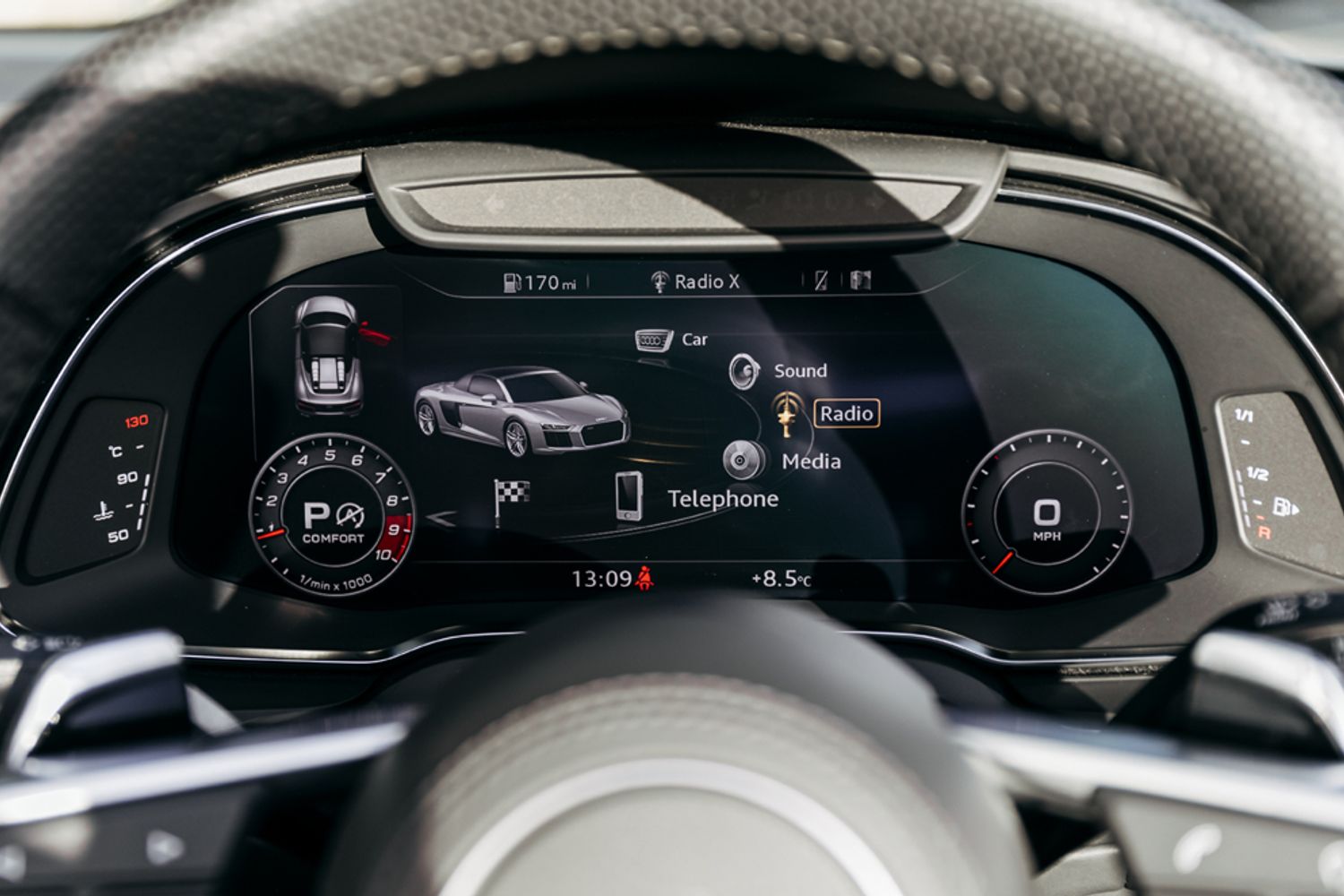 AUDI R8 CONVERTIBLE 5.2 SPYDER V10 QUATTRO 2DR SEMI AUTOMATIC