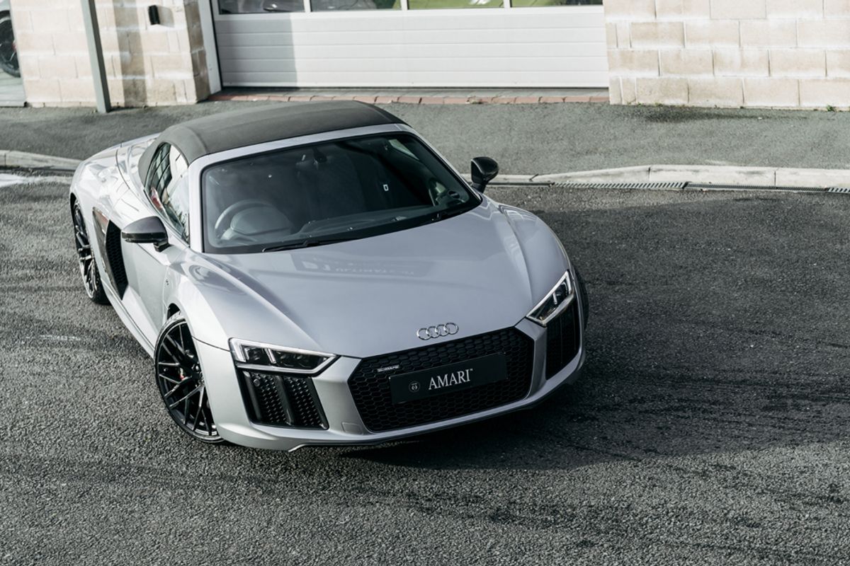 AUDI R8 CONVERTIBLE 5.2 SPYDER V10 QUATTRO 2DR SEMI AUTOMATIC