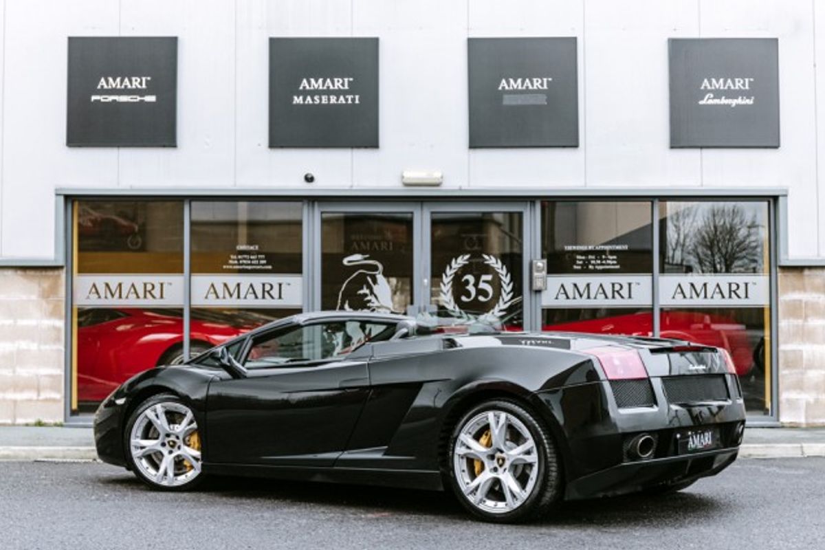 LAMBORGHINI GALLARDO CONVERTIBLE 5.0 V10 SPYDER 2DR SEMI AUTOMATIC