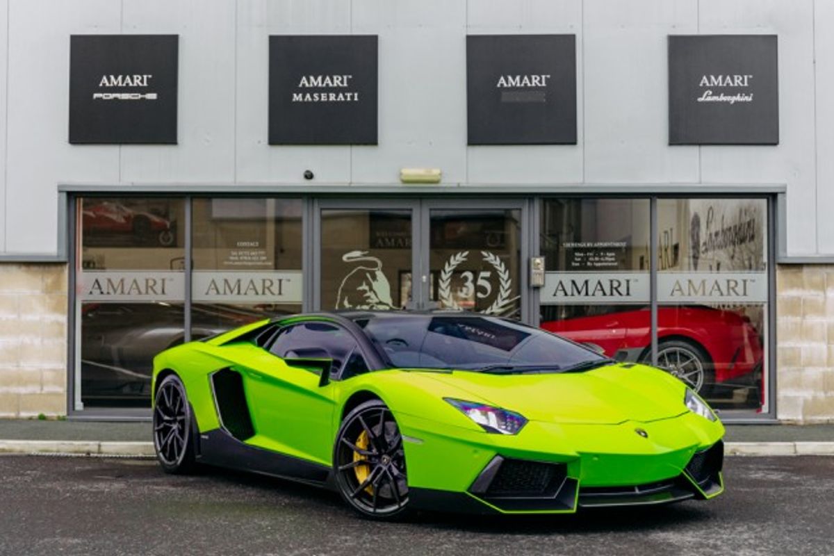 LAMBORGHINI AVENTADOR COUPE 6.5 V12 2DR SEMI AUTOMATIC