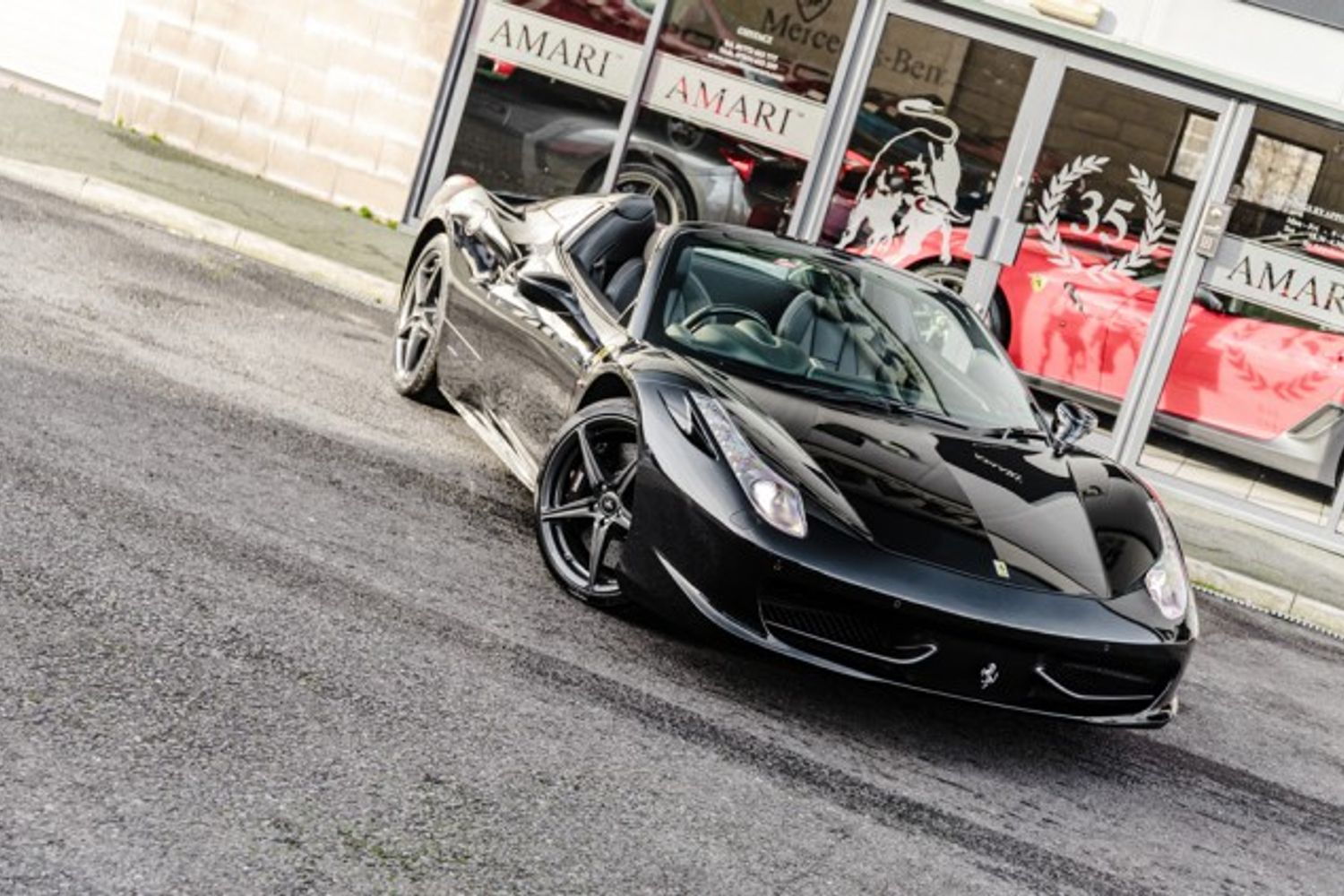 FERRARI 458 CONVERTIBLE 4.5 SPIDER DCT 2DR SEMI AUTOMATIC