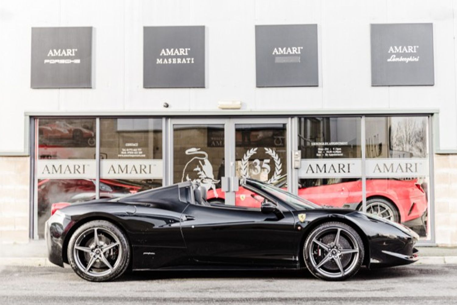 FERRARI 458 CONVERTIBLE 4.5 SPIDER DCT 2DR SEMI AUTOMATIC