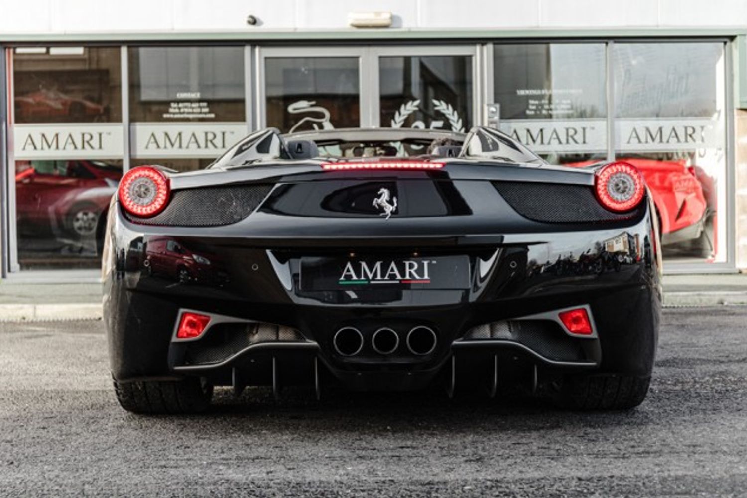 FERRARI 458 CONVERTIBLE 4.5 SPIDER DCT 2DR SEMI AUTOMATIC